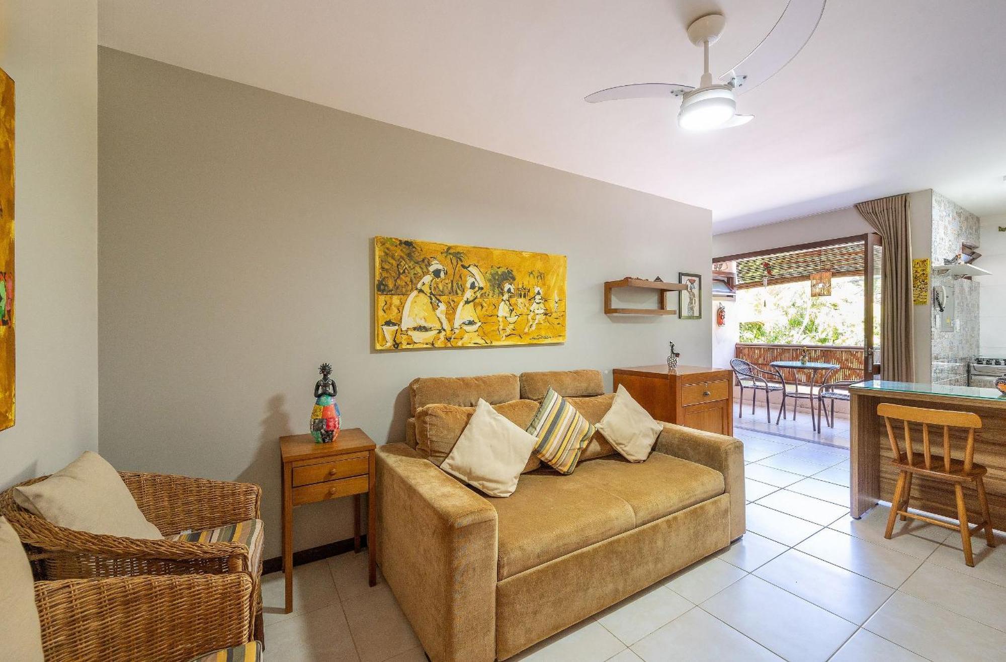 Moderno 1 Quarto Dentro Da Vila Praia do Forte Esterno foto